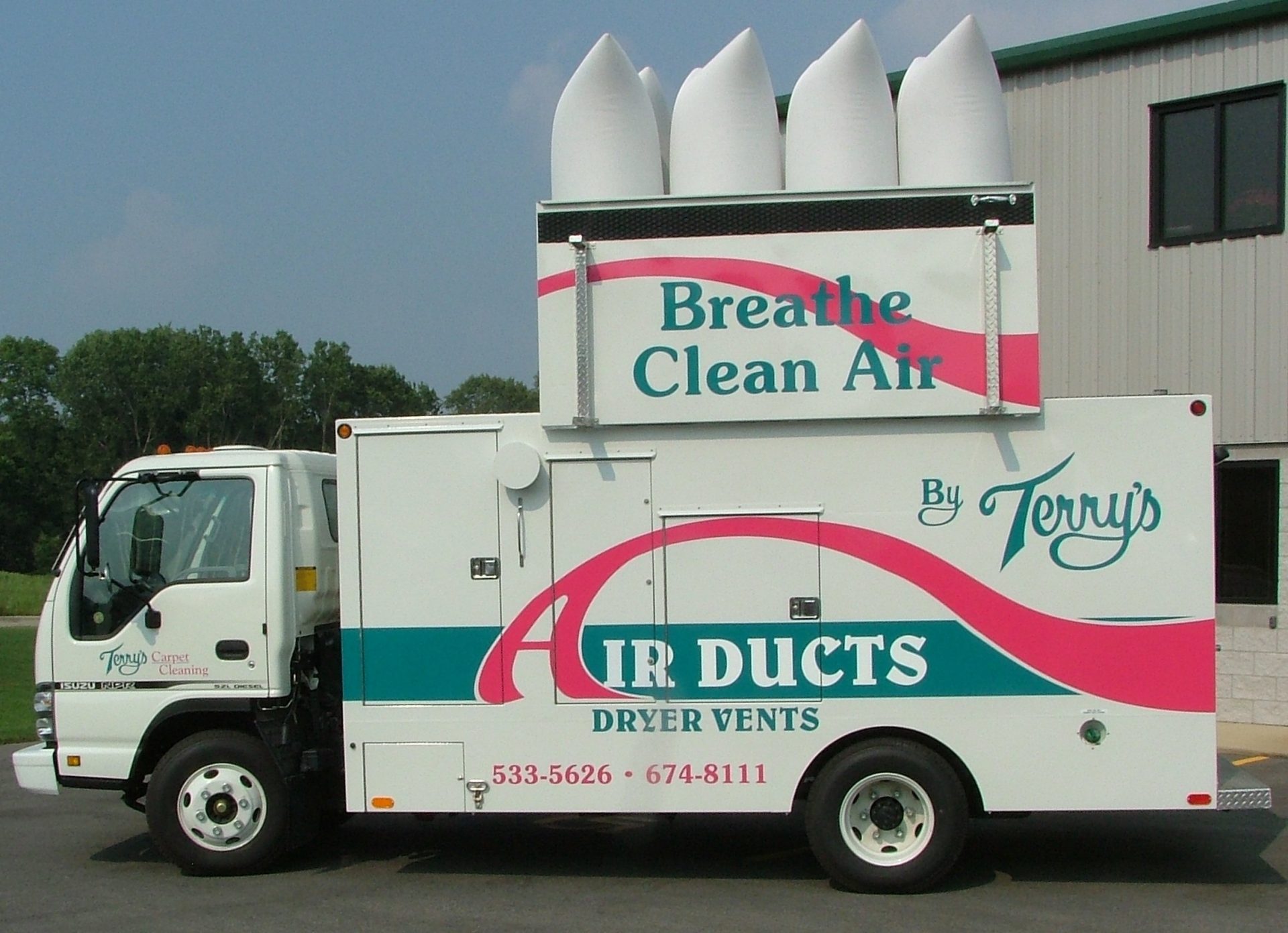 Air Duct Cleaning Truck