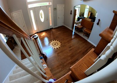 Hardwood Floor of a House’s Foyer | Hardwood Floor Cleaning Services
