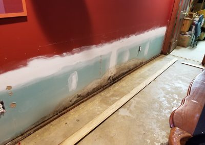 Mold Contamination on Wall | Mold Remediation in Indiana